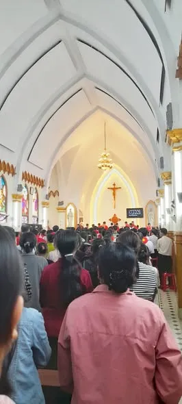 Hành hương Năm Thánh tại Sa Pa mừng lễ quan thầy Hiệp đoàn Thiếu nhi Thánh Thể – ảnh 2