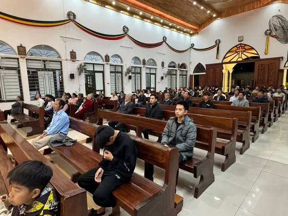 Thánh lễ Giao thừa Xuân Bính Ngọ 2026 và hái lộc thánh – ảnh 4